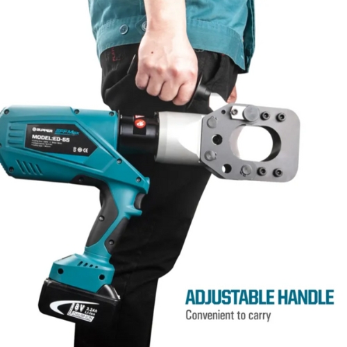 giá máy cắt cáp thủy lực dùng pin zupper ed-55