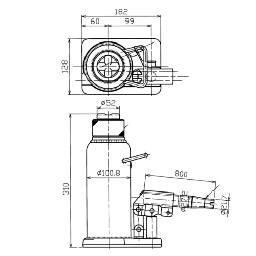 thông số kỹ thuật kích Masada mhk-20L
