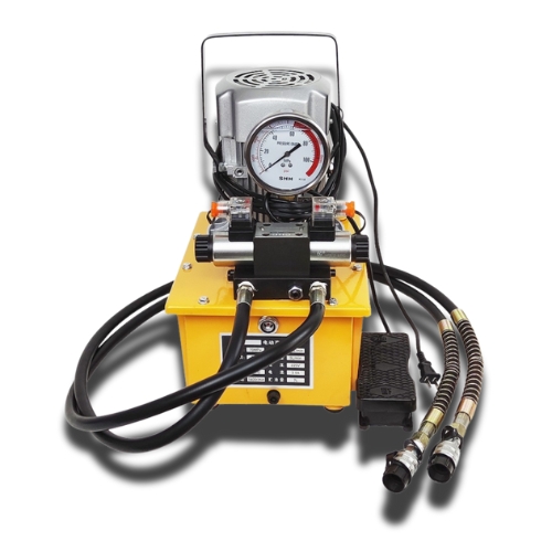 bơm điện thủy lực có van từ 2 đường dầu Changyou db075-d2