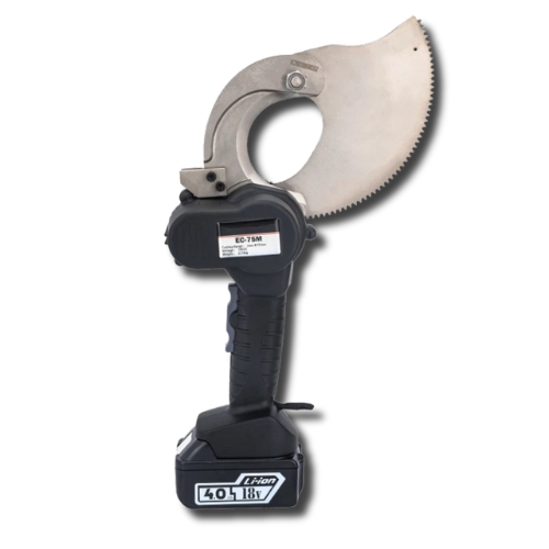 máy cắt cáp dùng pin changyou ec-75m