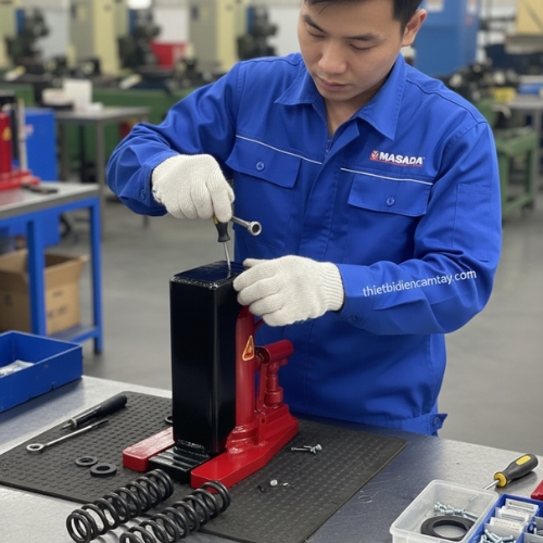 lỗi vặt thường gặp ở con đội thủy lực masada