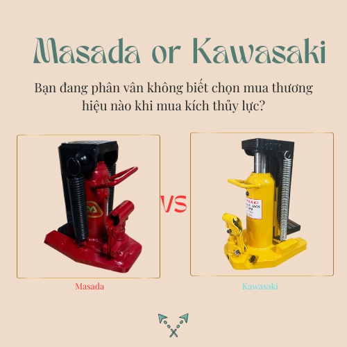chọn mua kích thủy lực masada hay kawasaki