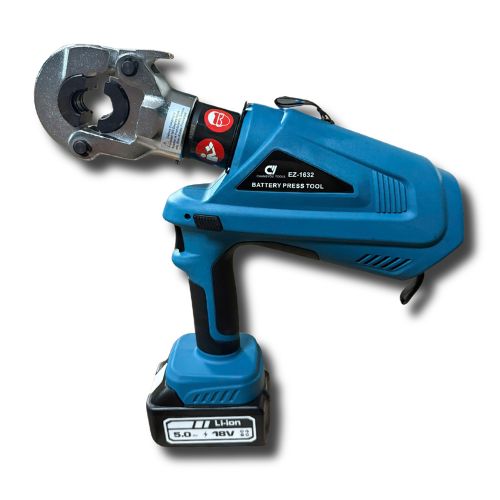 máy bấm cos ống thủy lực dùng pin changyou ez-1632